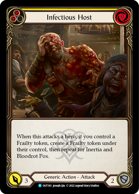Infectious Host (Yellow) [OUT193] (Outsiders) | Webway Games