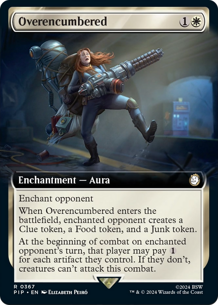 Overencumbered (Extended Art) [Fallout] | Webway Games
