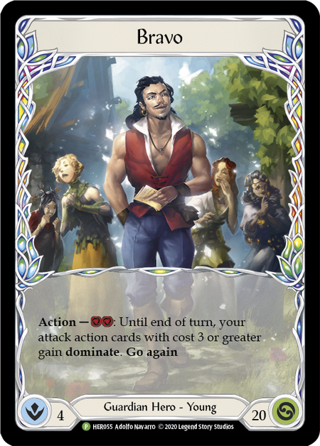 Bravo [HER055] (Promo)  Cold Foil | Webway Games