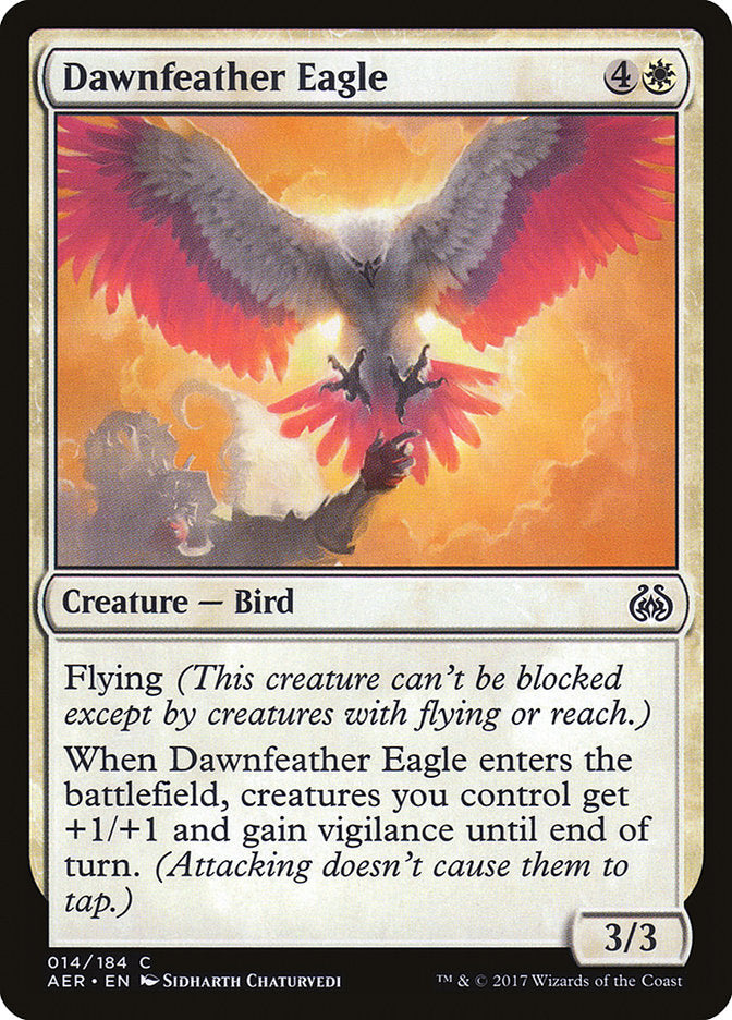 Dawnfeather Eagle (Intro Pack) [Aether Revolt Promos] | Webway Games
