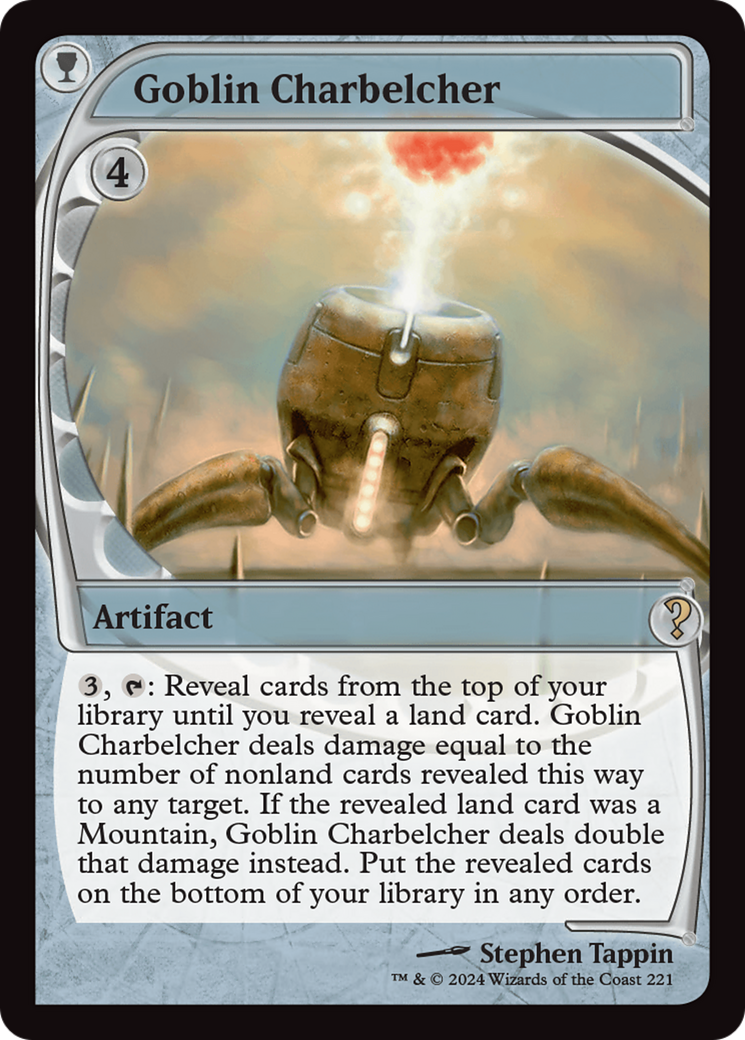 Goblin Charbelcher (Future Sight) [Mystery Booster 2] | Webway Games