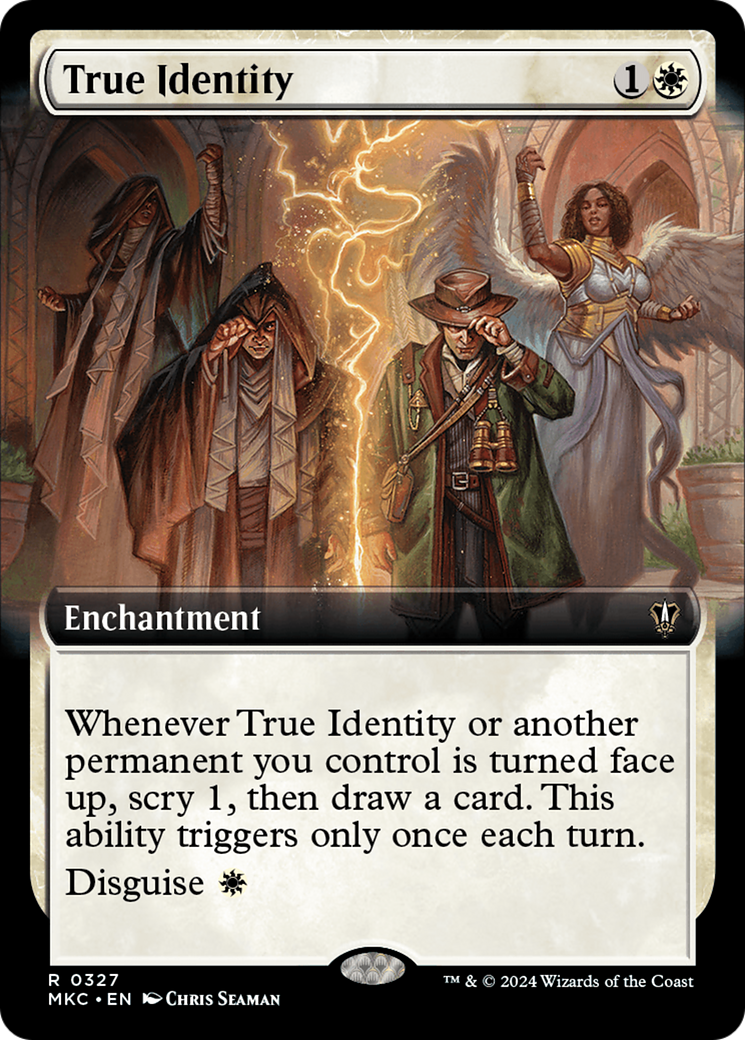 True Identity (Extended Art) [Murders at Karlov Manor Commander] | Webway Games