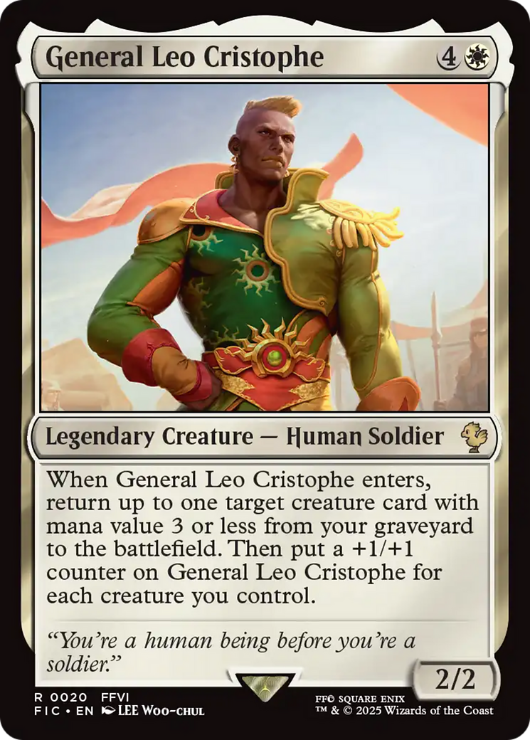 General Leo Cristophe [FINAL FANTASY Commander] | Webway Games
