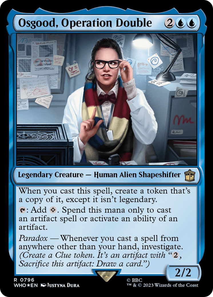 Osgood, Operation Double (Surge Foil) [Doctor Who] | Webway Games