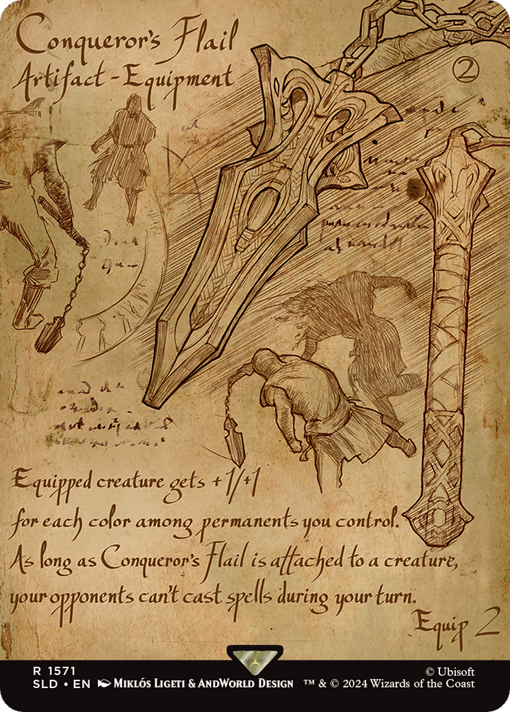 Conqueror's Flail (Rainbow Foil) [Secret Lair Drop Series] | Webway Games