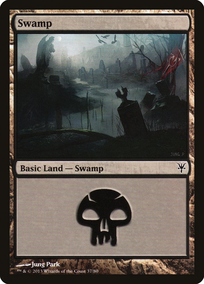 Swamp (37) [Duel Decks: Sorin vs. Tibalt] | Webway Games