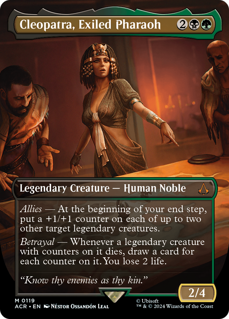 Cleopatra, Exiled Pharaoh (Borderless) [Assassin's Creed] | Webway Games