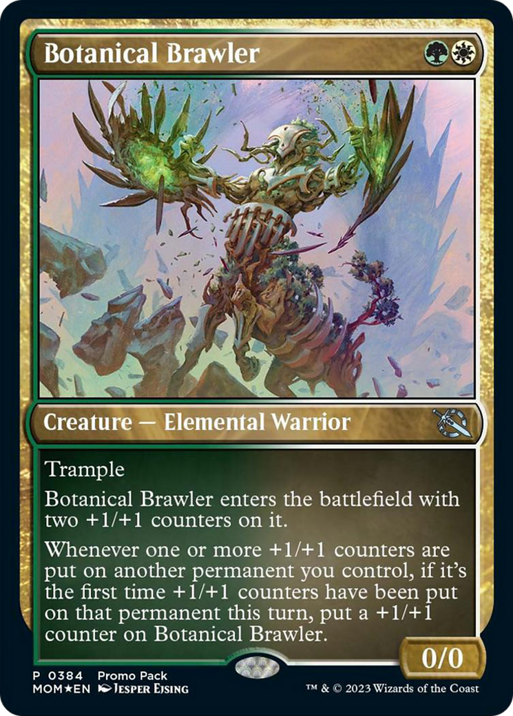 Botanical Brawler (Promo Pack) [March of the Machine Promos] | Webway Games