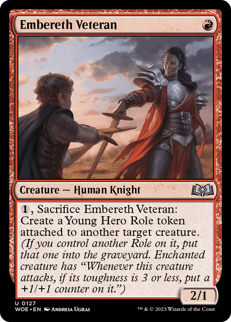 Embereth Veteran [Wilds of Eldraine] | Webway Games