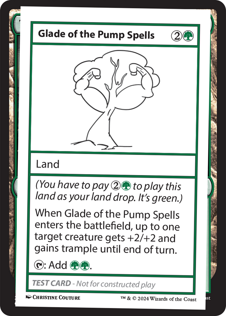 Glade of the Pump Spells [Mystery Booster 2 Playtest Cards] | Webway Games