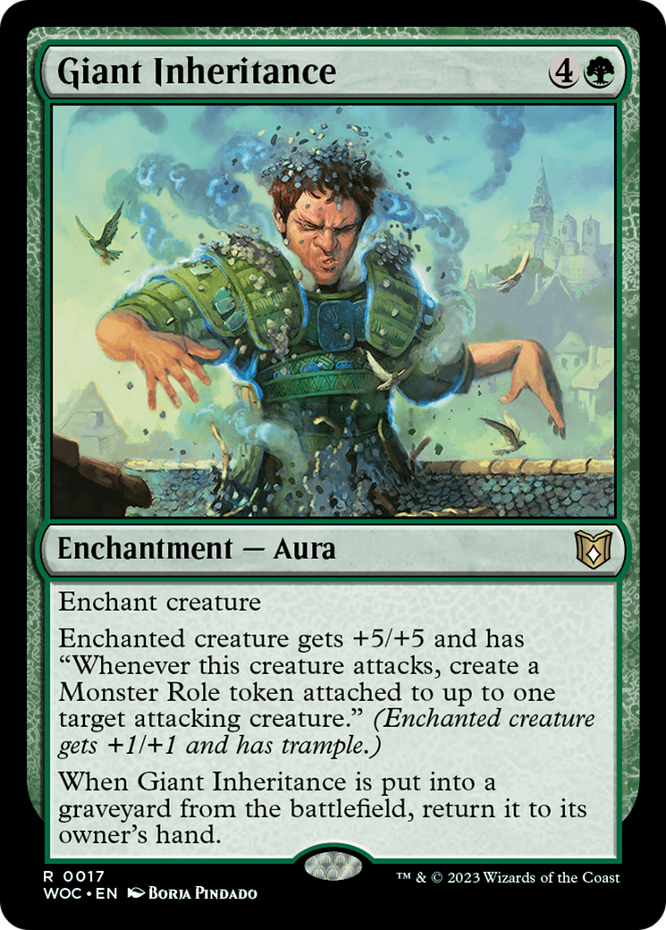 Giant Inheritance [Wilds of Eldraine Commander] | Webway Games