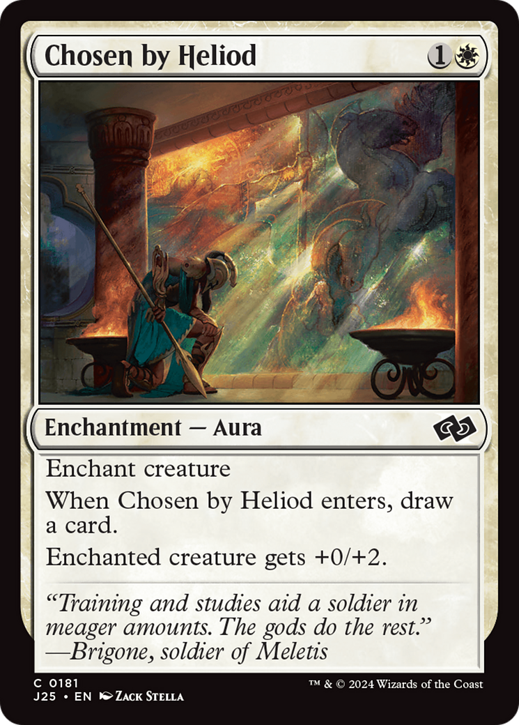 Chosen by Heliod [Foundations Jumpstart] | Webway Games