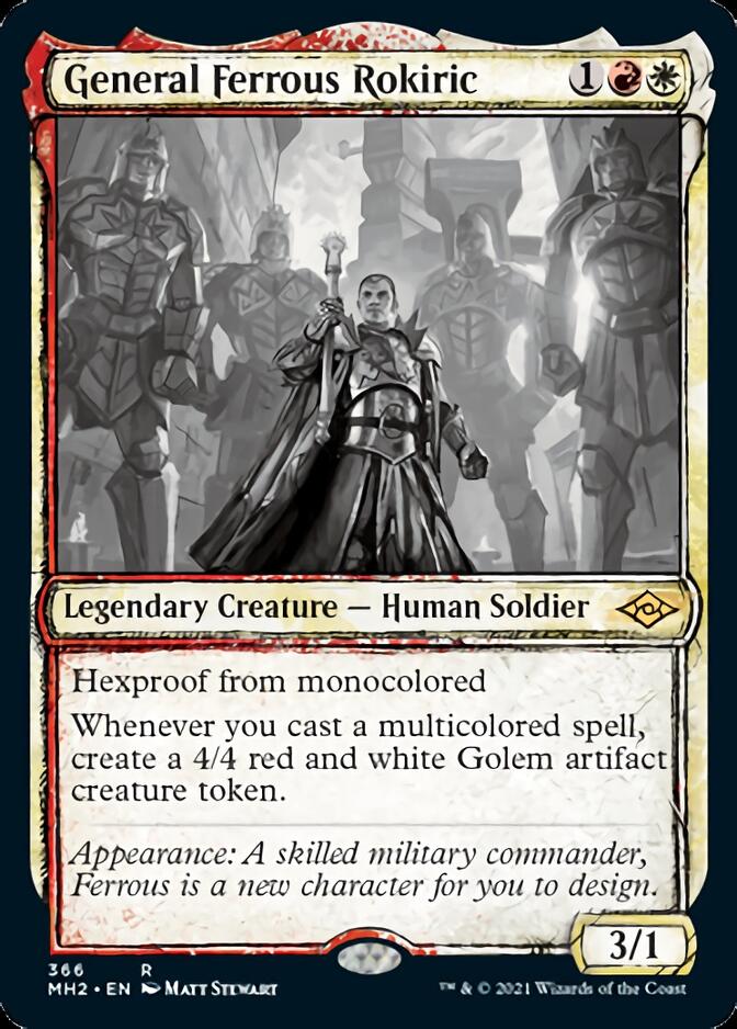 General Ferrous Rokiric (Sketch) [Modern Horizons 2] | Webway Games