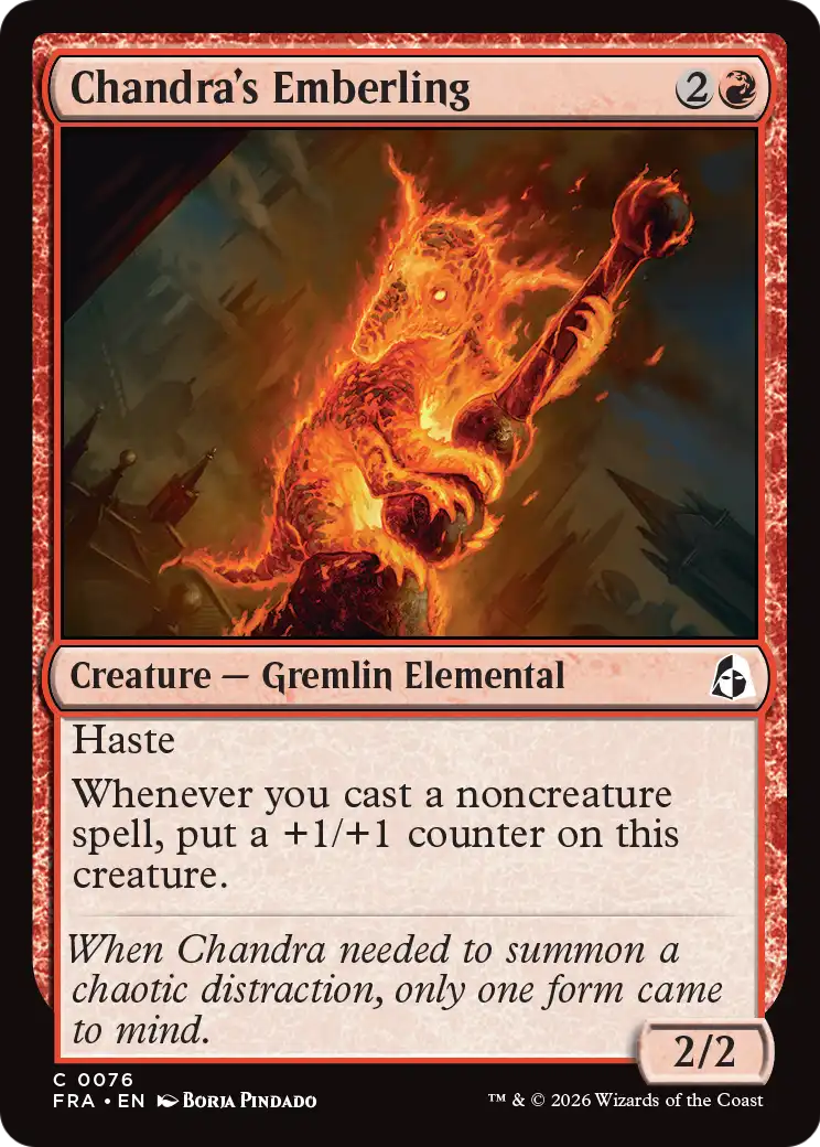 Chandra's Emberling [Reality Fracture] | Webway Games