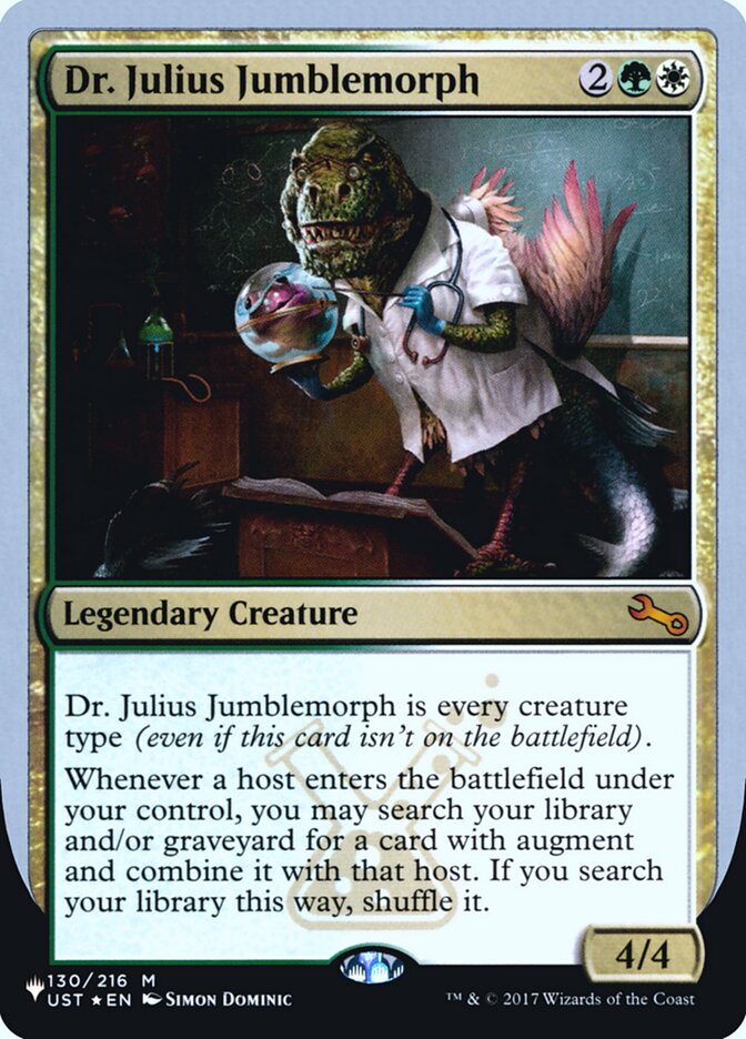 Dr. Julius Jumblemorph (Unfinity Foil Edition) [The List] | Webway Games