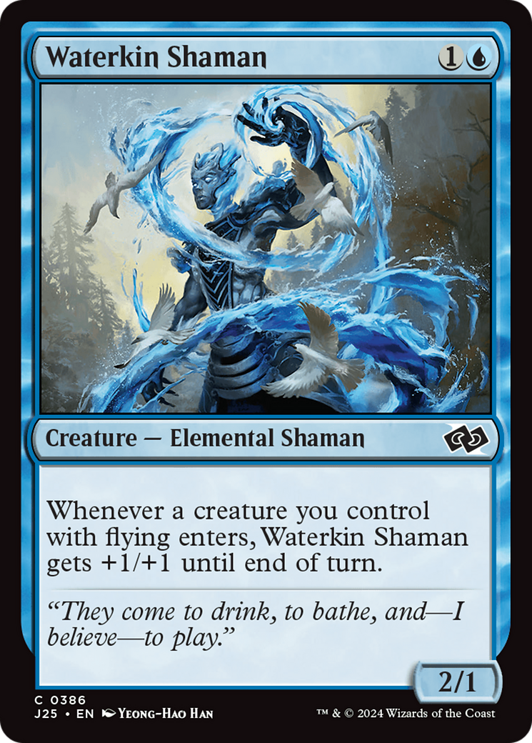 Waterkin Shaman [Foundations Jumpstart] | Webway Games