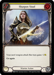 Sharpen Steel (Yellow) [U-WTR142] (Welcome to Rathe Unlimited)  Unlimited Normal | Webway Games
