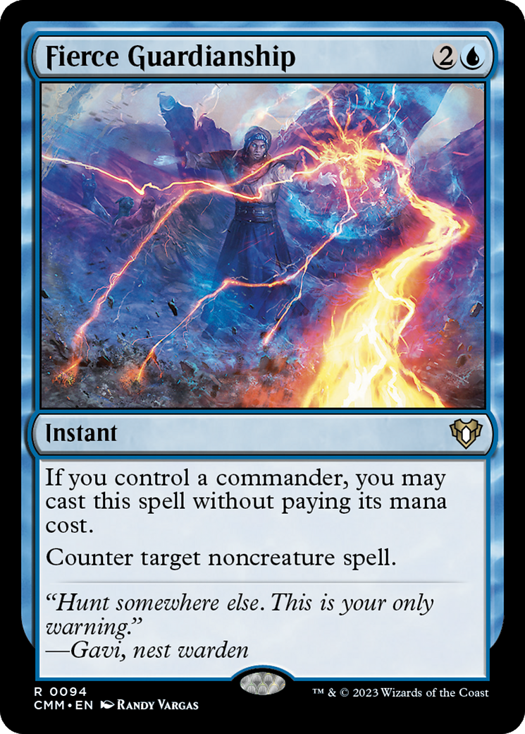 Fierce Guardianship [Commander Masters] | Webway Games