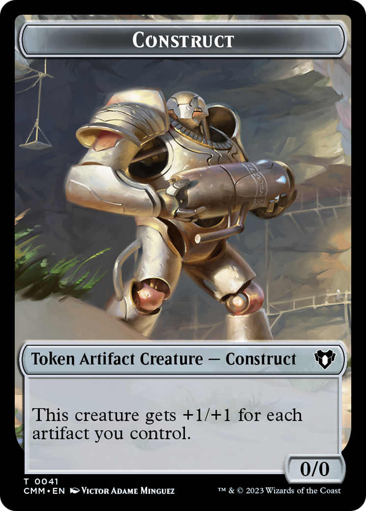 Construct Token (41) [Commander Masters Tokens] | Webway Games