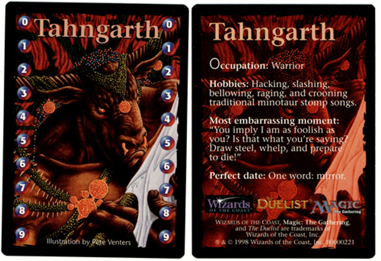 Tahngarth Life Counter Token [Media Promos] | Webway Games