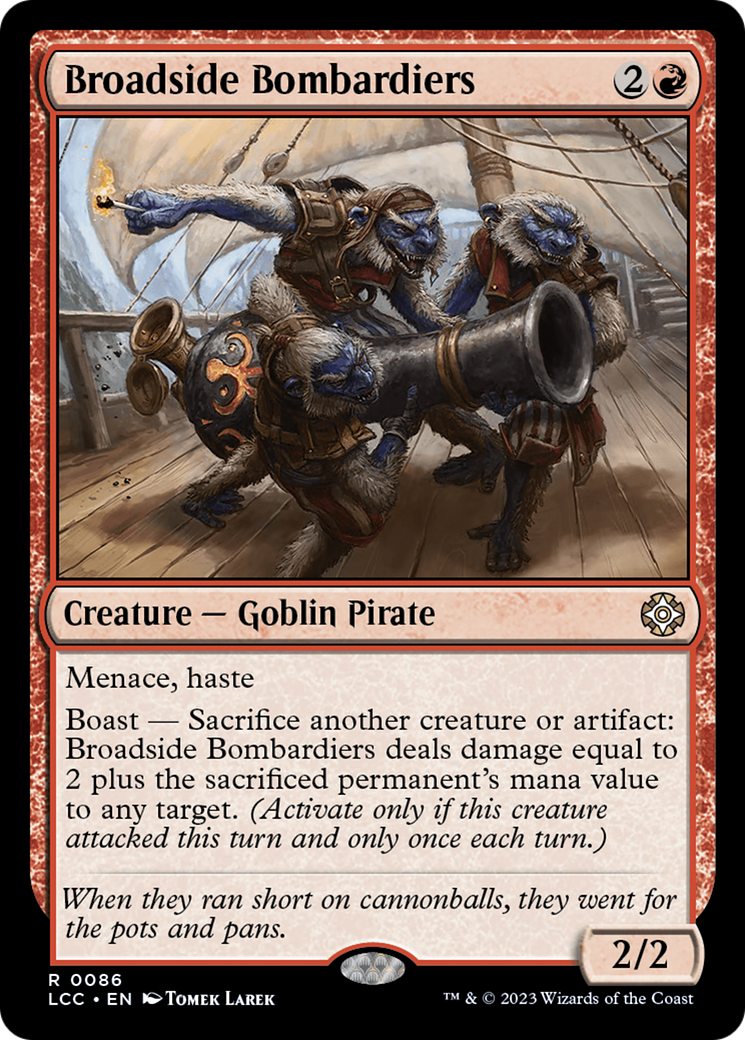 Broadside Bombardiers [The Lost Caverns of Ixalan Commander] | Webway Games