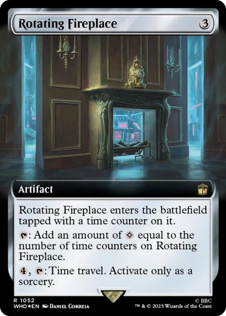 Rotating Fireplace (Extended Art) (Surge Foil) [Doctor Who] | Webway Games