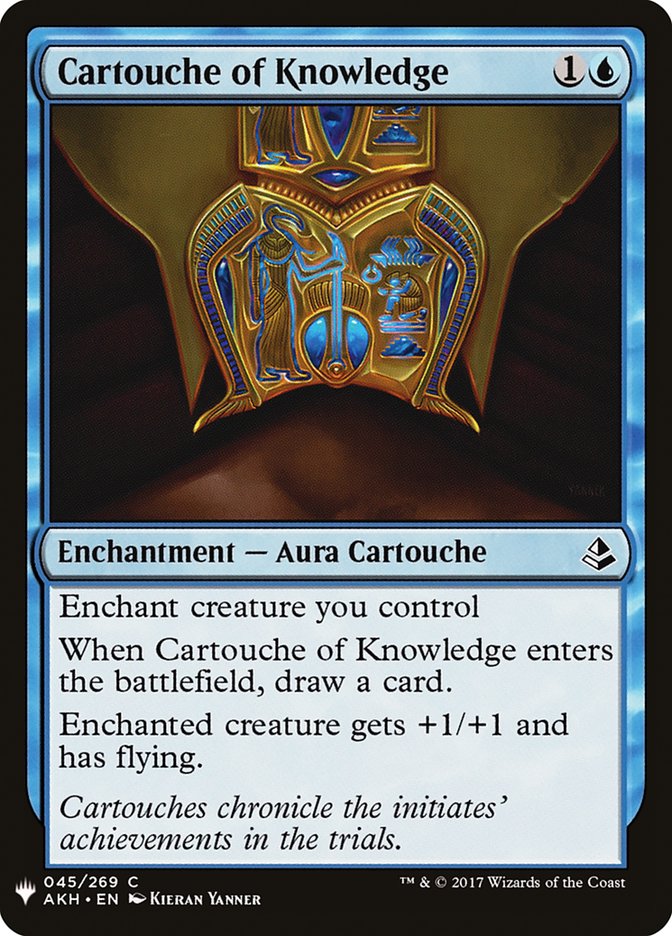 Cartouche of Knowledge [Mystery Booster] | Webway Games
