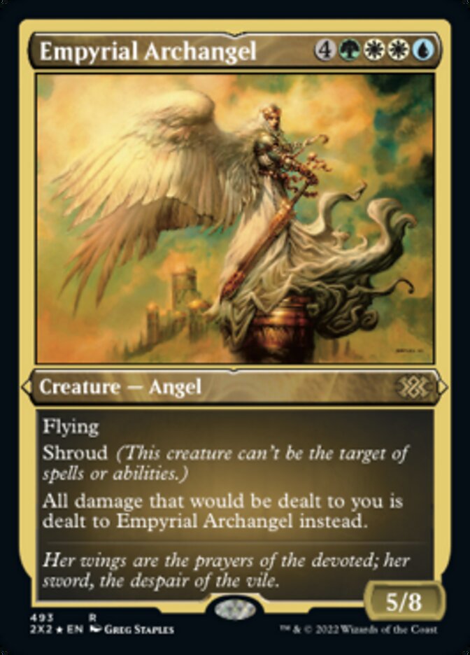 Empyrial Archangel (Foil Etched) [Double Masters 2022] | Webway Games