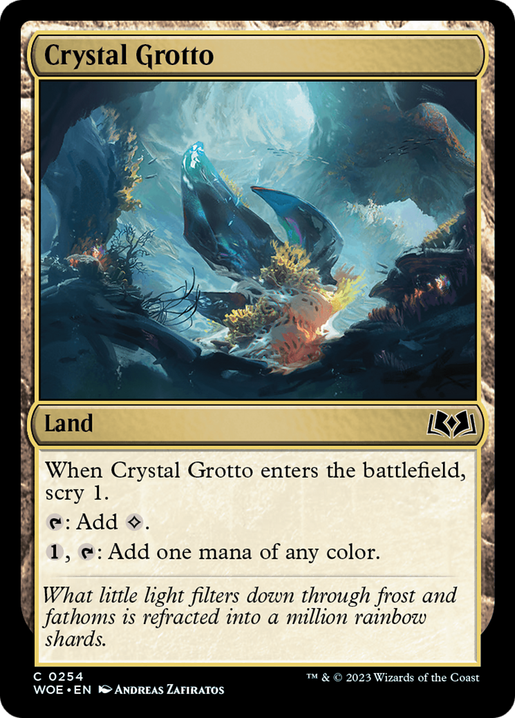 Crystal Grotto [Wilds of Eldraine] | Webway Games