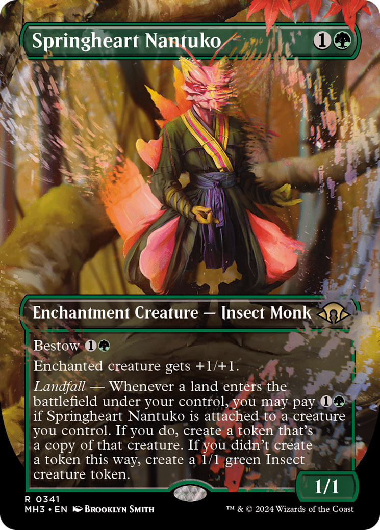 Springheart Nantuko (Borderless) [Modern Horizons 3] | Webway Games