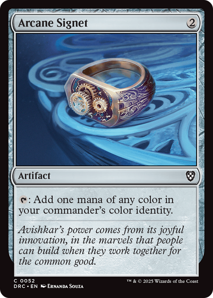 Arcane Signet (0052) [Aetherdrift Commander] | Webway Games
