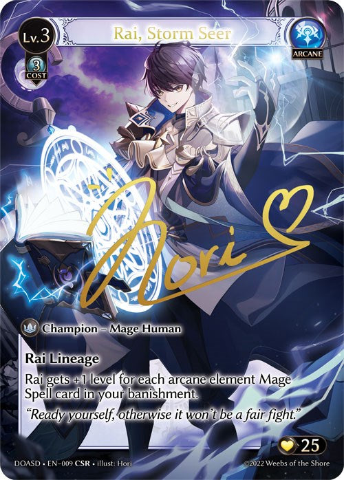 Rai, Storm Seer (CSR) (009) [Dawn of Ashes: Starter Decks] | Webway Games