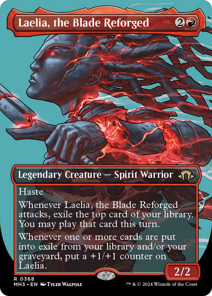 Laelia, the Blade Reforged (Borderless) [Modern Horizons 3] | Webway Games