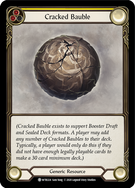 Cracked Bauble [U-WTR224] (Welcome to Rathe Unlimited)  Unlimited Normal | Webway Games
