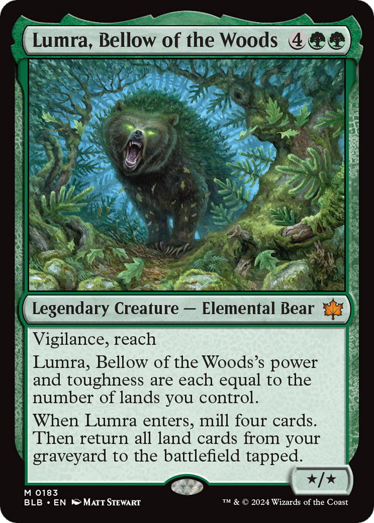 Lumra, Bellow of the Woods [Bloomburrow] | Webway Games