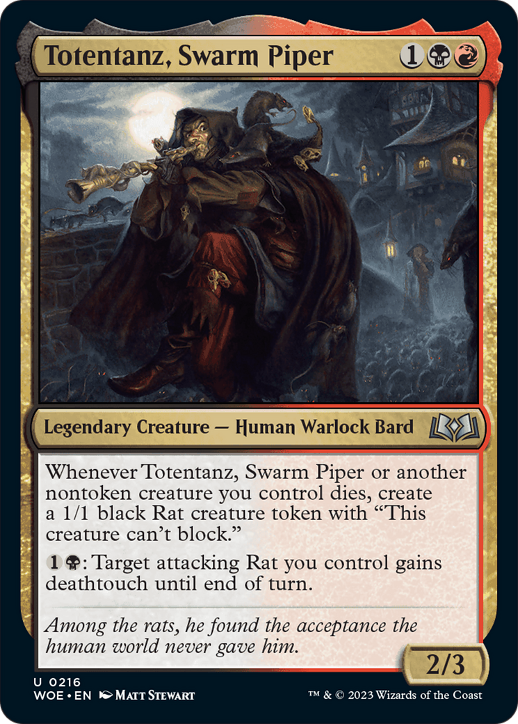 Totentanz, Swarm Piper [Wilds of Eldraine] | Webway Games