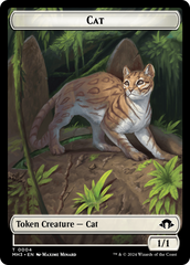 Servo // Cat Double-Sided Token [Modern Horizons 3 Tokens] | Webway Games