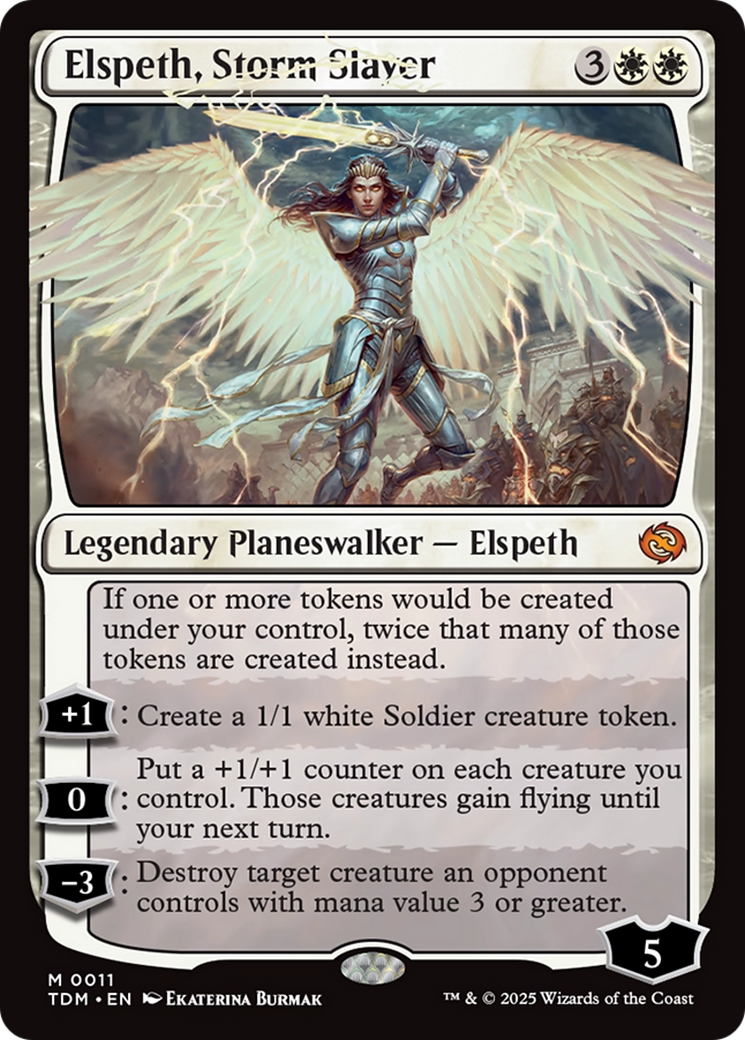 Elspeth, Storm Slayer [Tarkir: Dragonstorm] | Webway Games