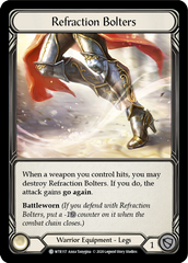Refraction Bolters [U-WTR117] (Welcome to Rathe Unlimited)  Unlimited Rainbow Foil | Webway Games