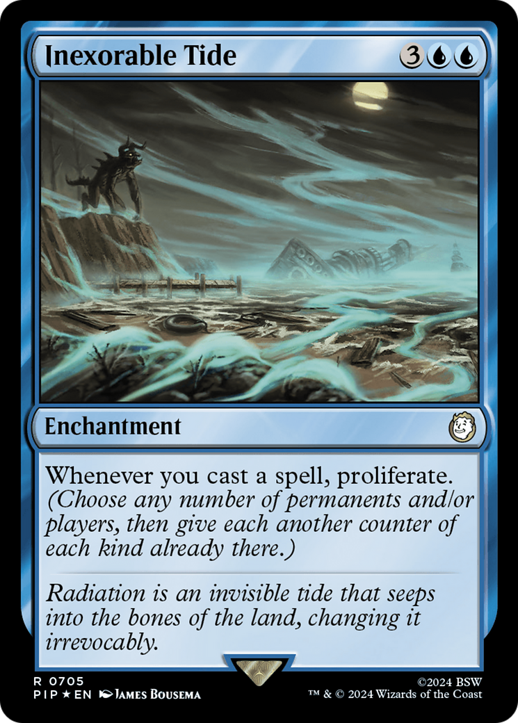 Inexorable Tide (Surge Foil) [Fallout] | Webway Games