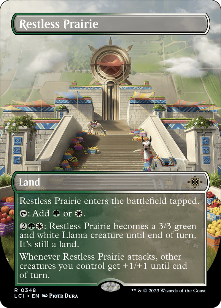 Restless Prairie (Borderless) [The Lost Caverns of Ixalan] | Webway Games