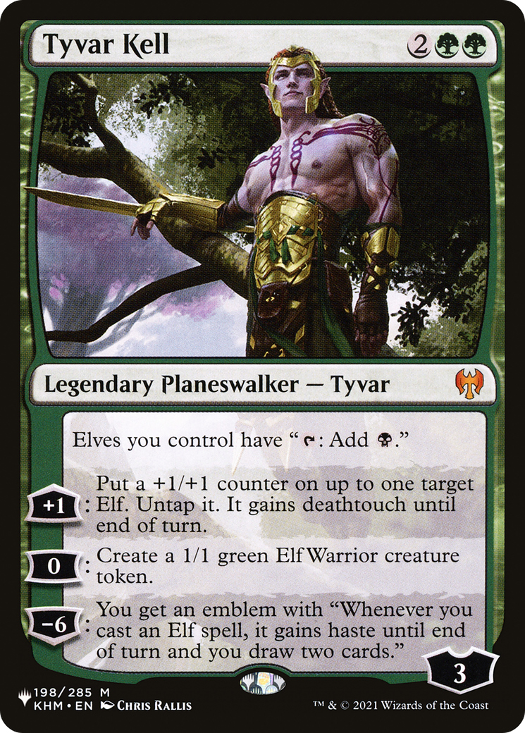 Tyvar Kell [The List] | Webway Games