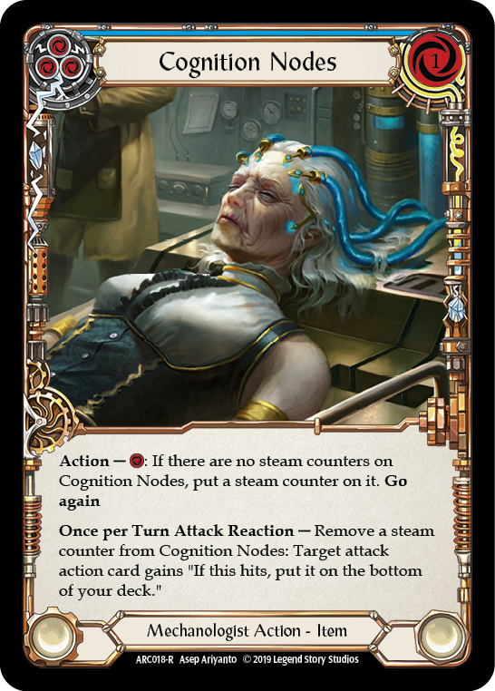 Cognition Nodes [ARC018-R] (Arcane Rising)  1st Edition Rainbow Foil | Webway Games