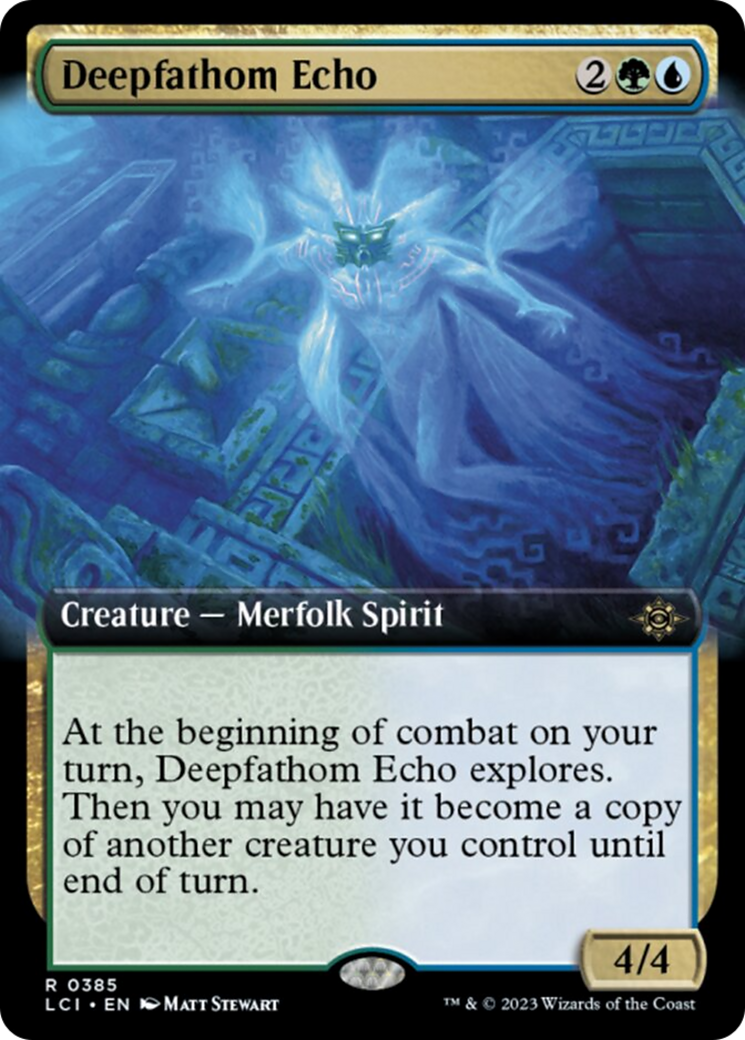Deepfathom Echo (Extended Art) [The Lost Caverns of Ixalan] | Webway Games