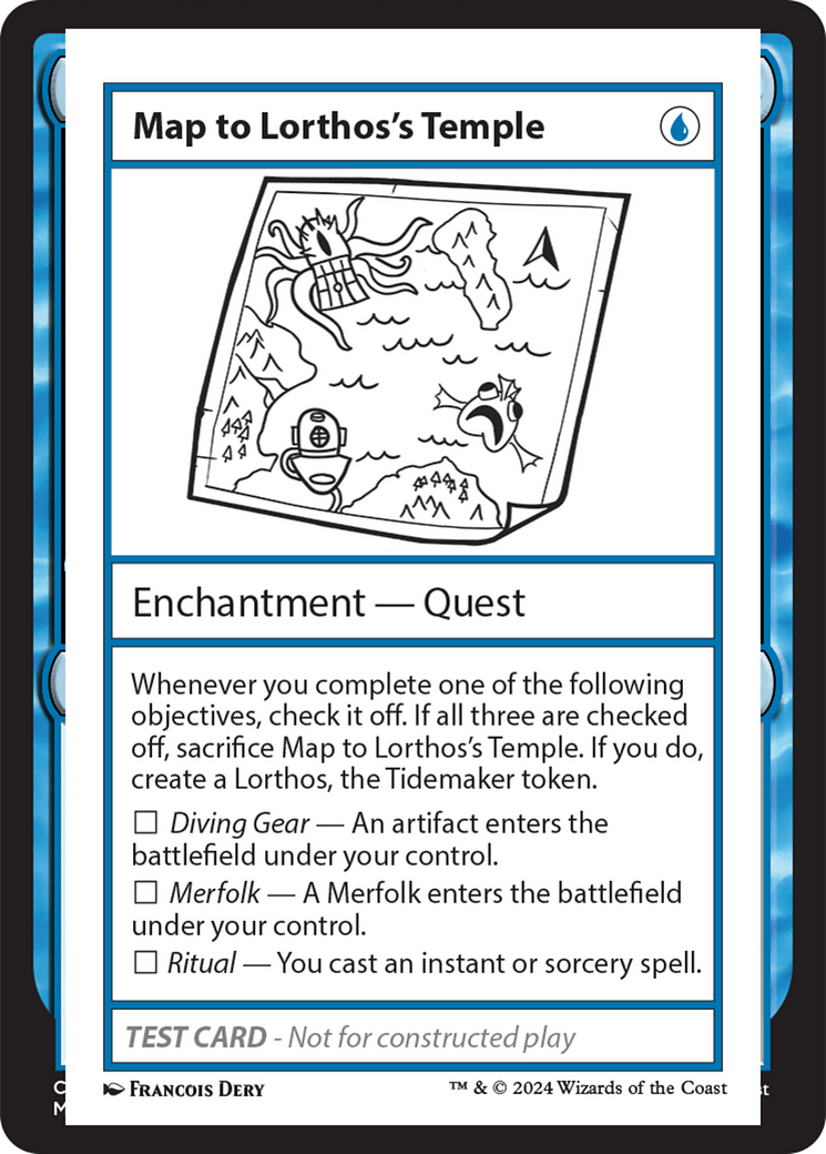 Map to Lorthos's Temple [Mystery Booster 2 Playtest Cards] | Webway Games