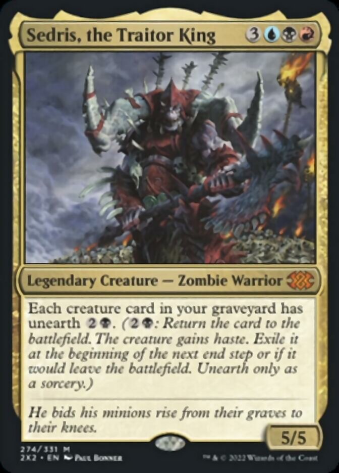 Sedris, the Traitor King [Double Masters 2022] | Webway Games