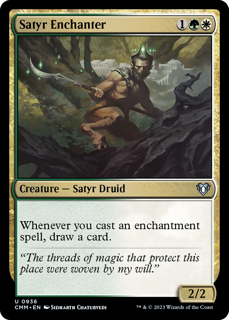 Satyr Enchanter [Commander Masters] | Webway Games