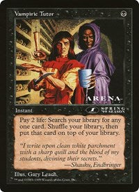 Vampiric Tutor (Oversized) [Oversize Cards] | Webway Games