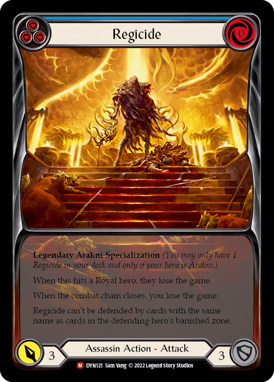 Regicide (Extended Art) [DYN121] (Dynasty)  Rainbow Foil | Webway Games