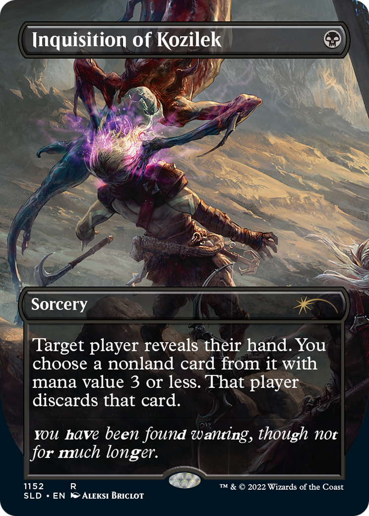 Inquisition of Kozilek (Borderless) [Secret Lair Drop Series] | Webway Games